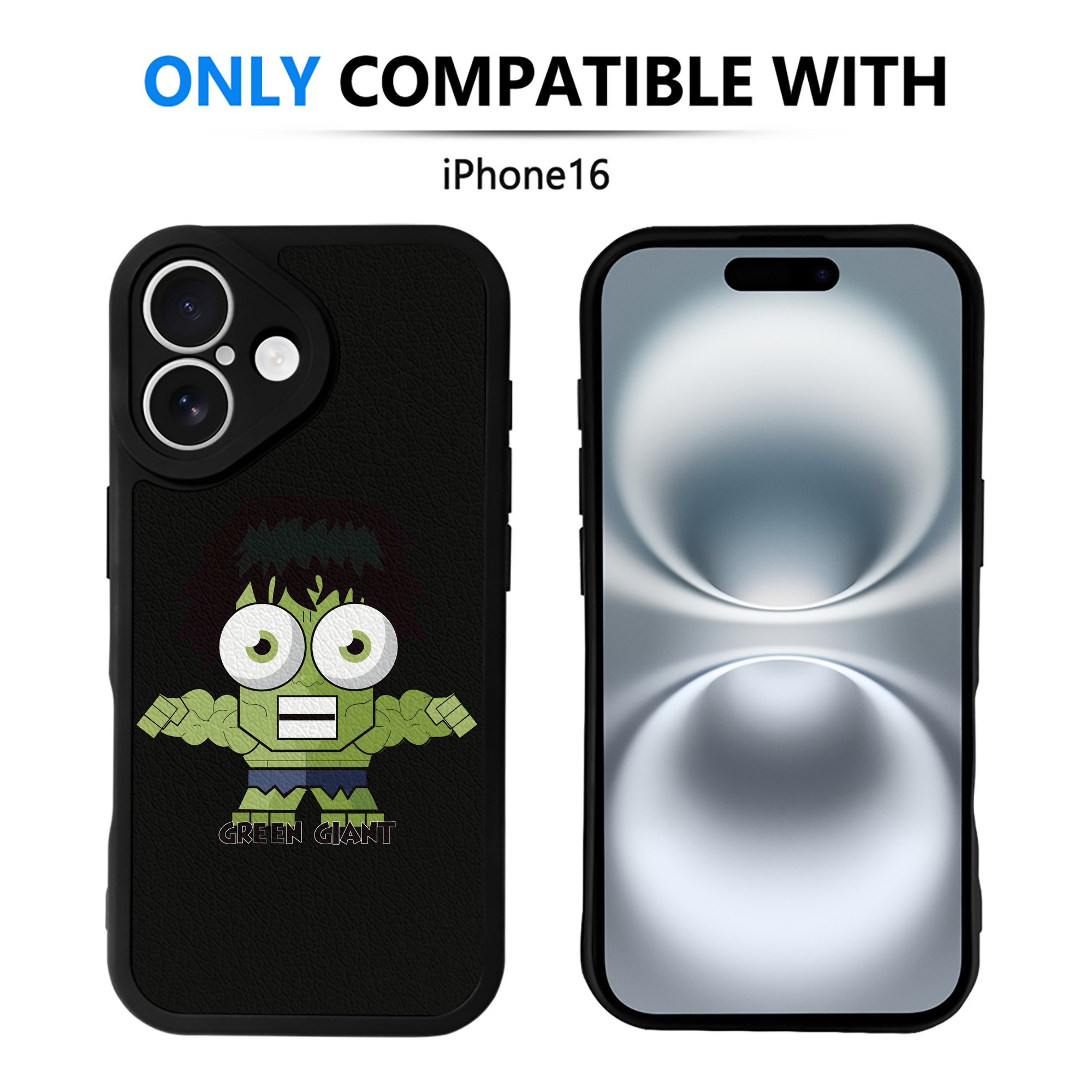 （画像用） アベンジャーズ The Avengers 【iPhone 16シリーズ対応】シリコンスマホケース（レザー調） 材質：シリコン
